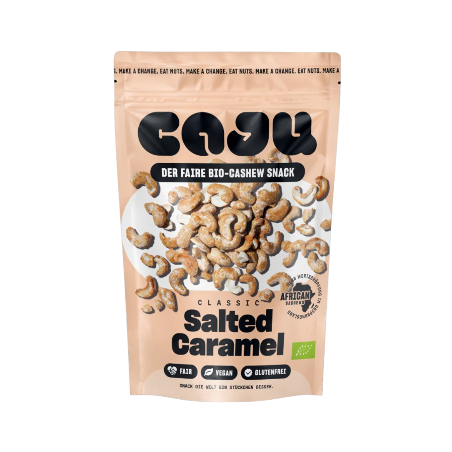 caju Salted Caramel – Verpackung