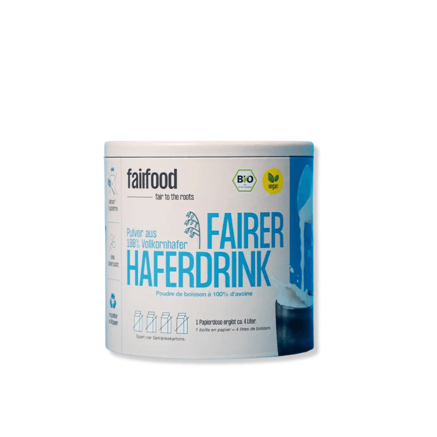 fairfood Haferdrinkpulver in der Dose