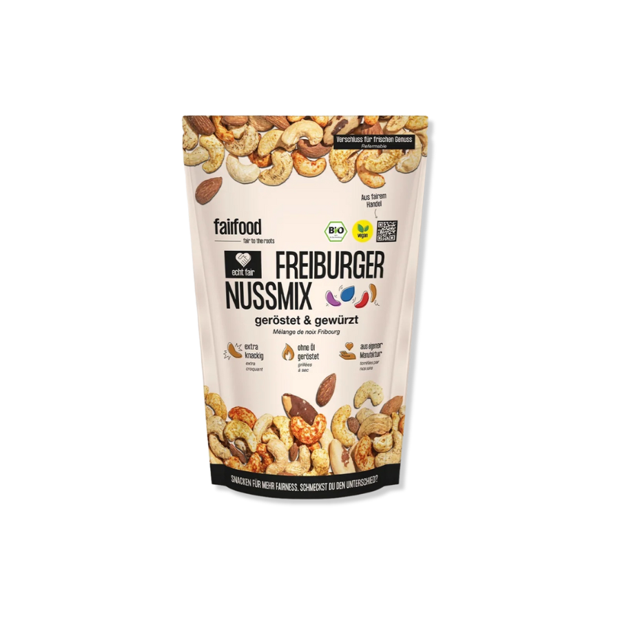 Fairer Nussmix von fairfood im Beutel