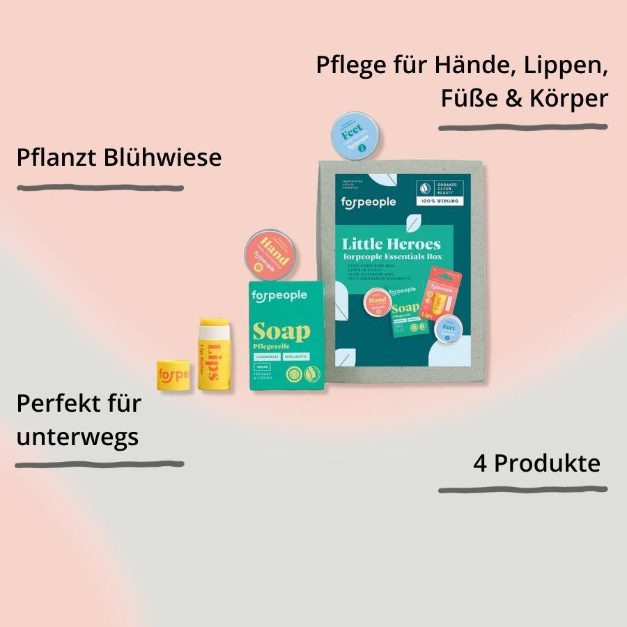 Geschenk Set – Little Heros von forpeople mit Impact