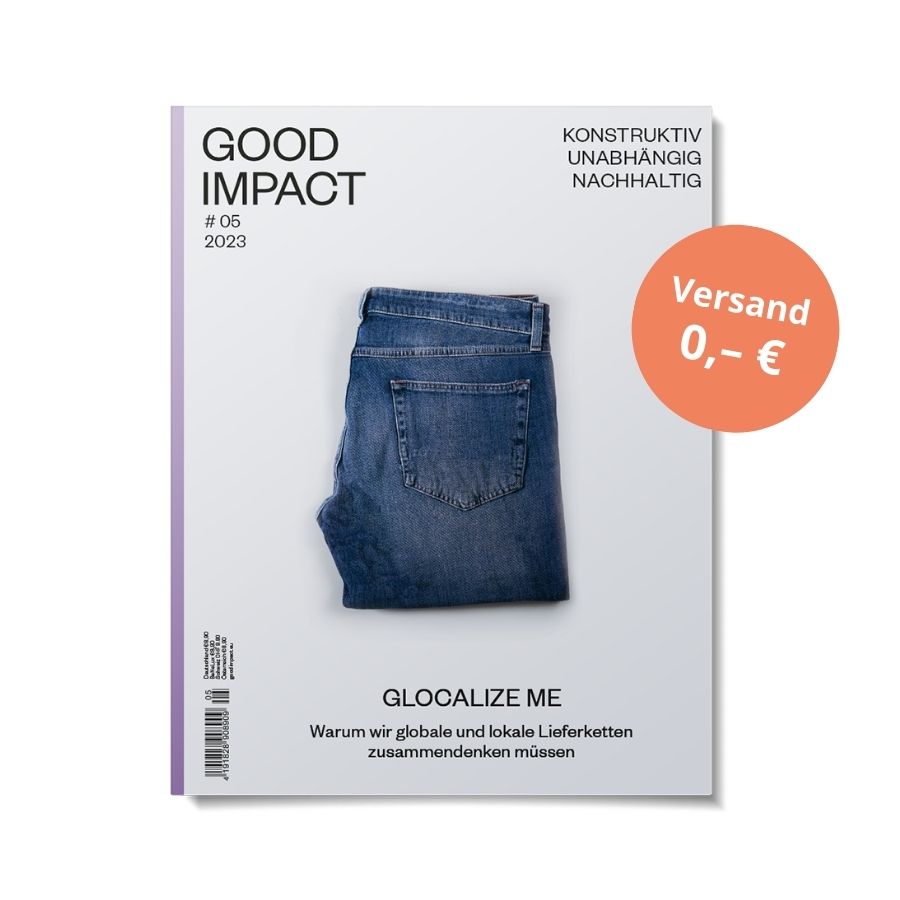 Cover der Good Impact Ausgabe 5 mit Störer