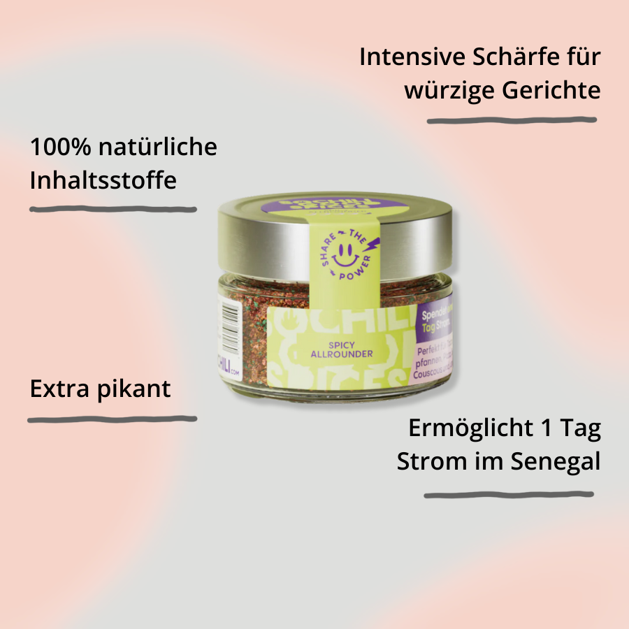 Gewürzmischung – Spicy Allrounder von SOCHILI mit Impact