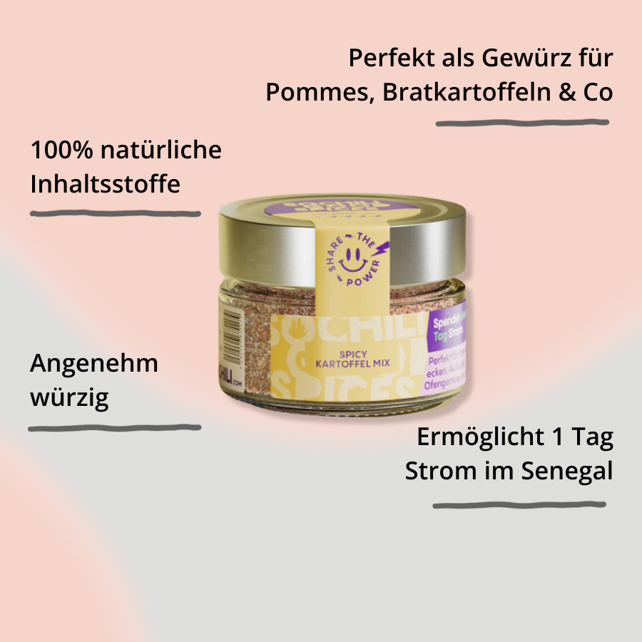 Gewürzmischung – Spicy Kartoffel Mix von SOCHILI mit Impact