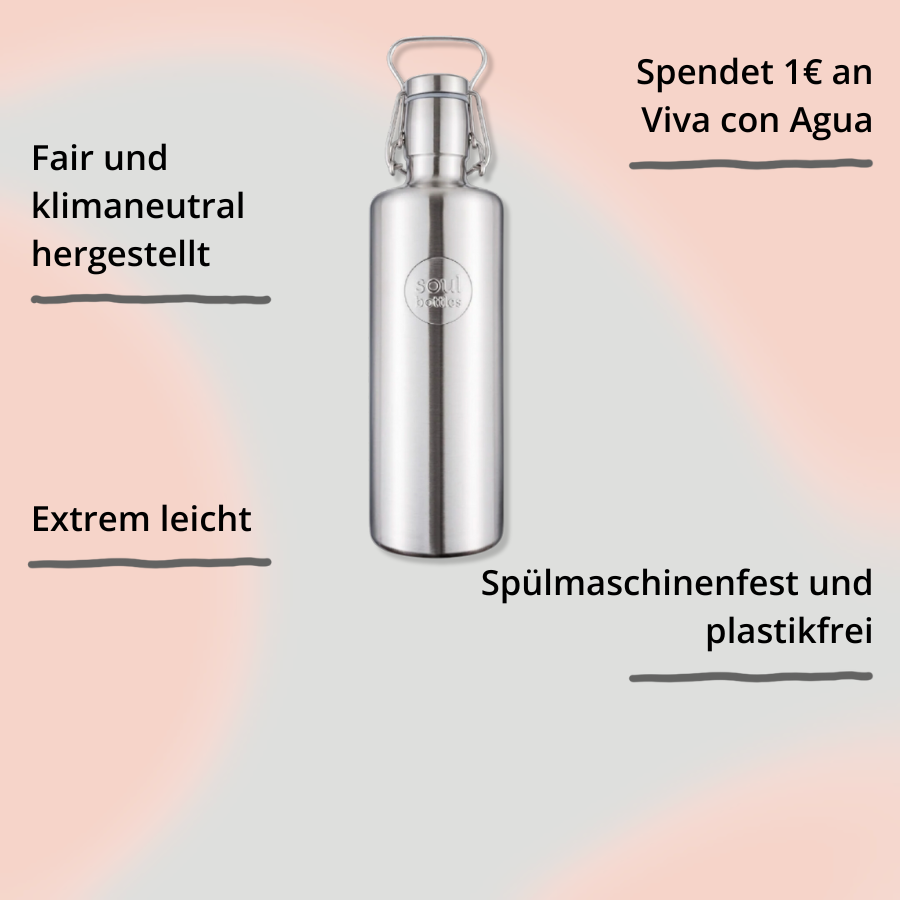 soulbottle steel light 0.5l mit Impact