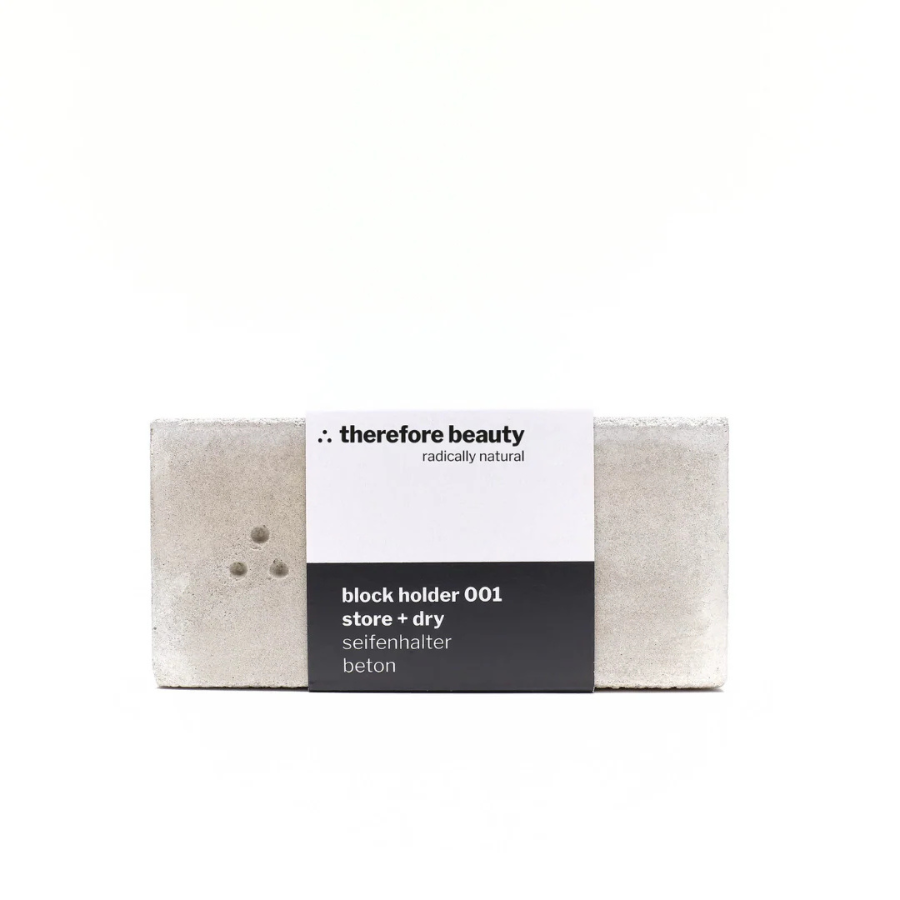 Handgefertigte Design-Seifenschale von therefore beauty – von vorne