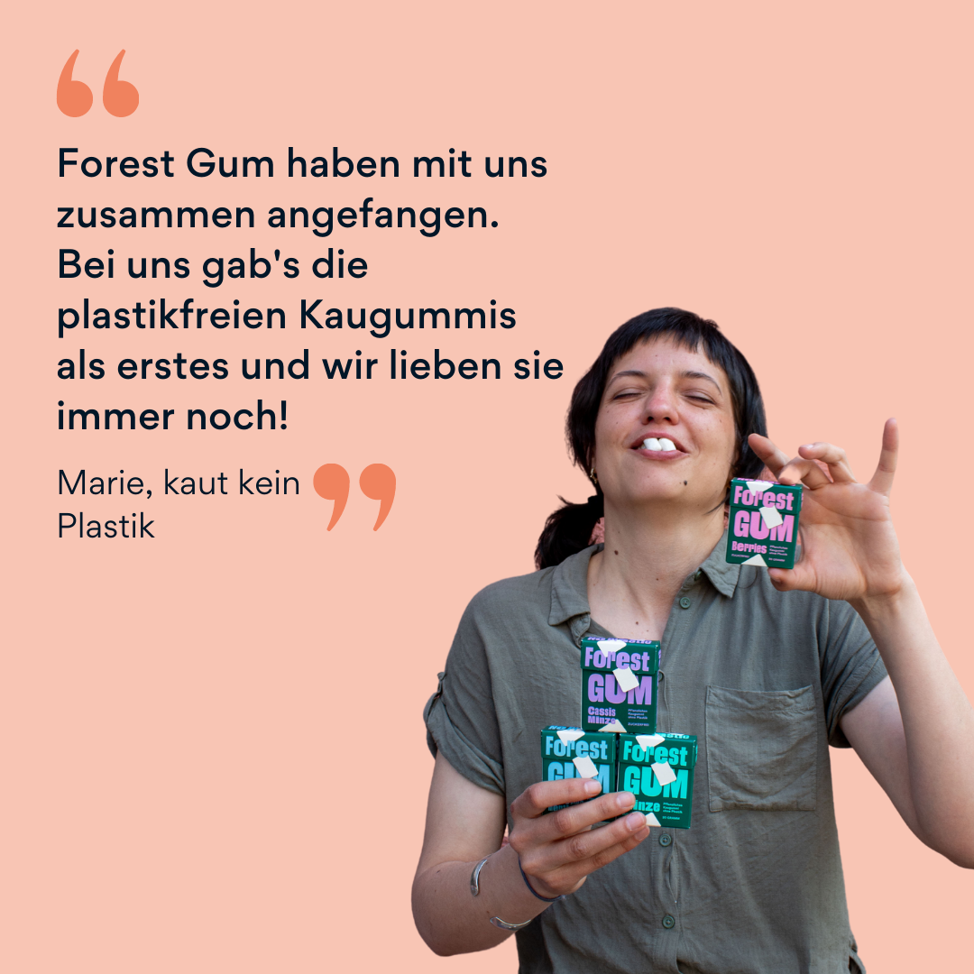Bild von Marie mit Forest Gum