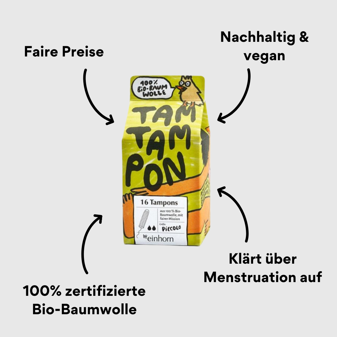 einhorn tampons mit impact