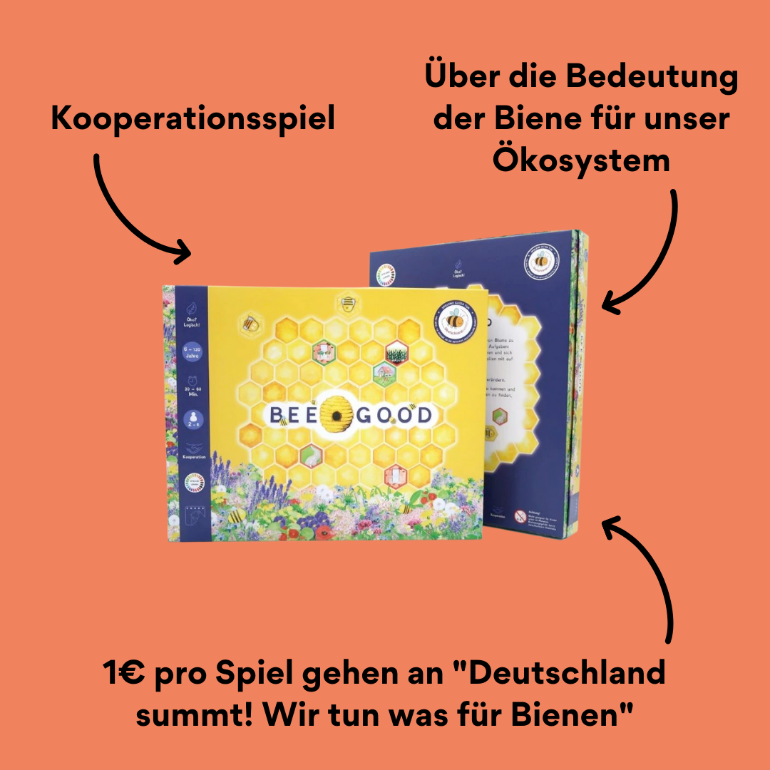 Bee Good Brettspiel mit Impact