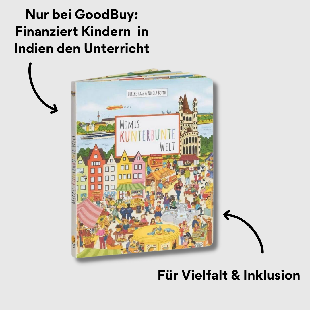 Mimis kunterbunte Welt Cover mit Impact