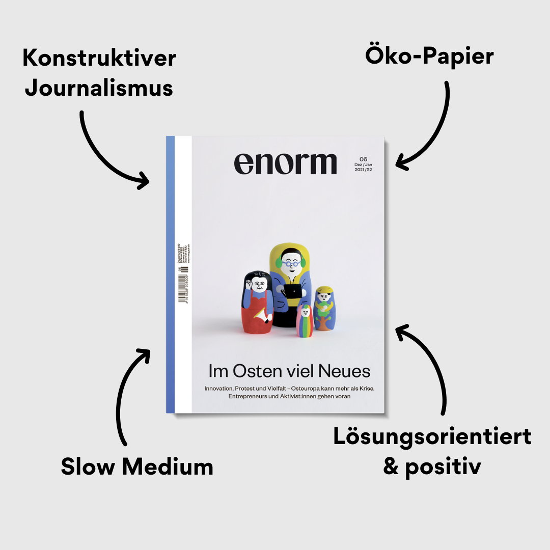 enorm im Osten viel Neues mit Impact