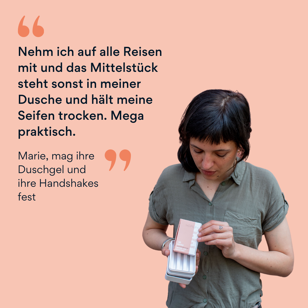 Bild von Marie mit Seifendose von Hopery