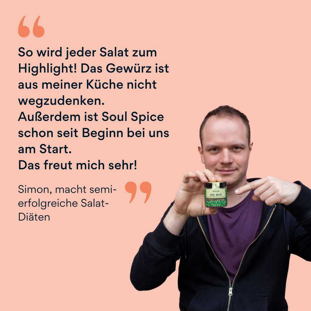 Bild von Simon mit soul salad