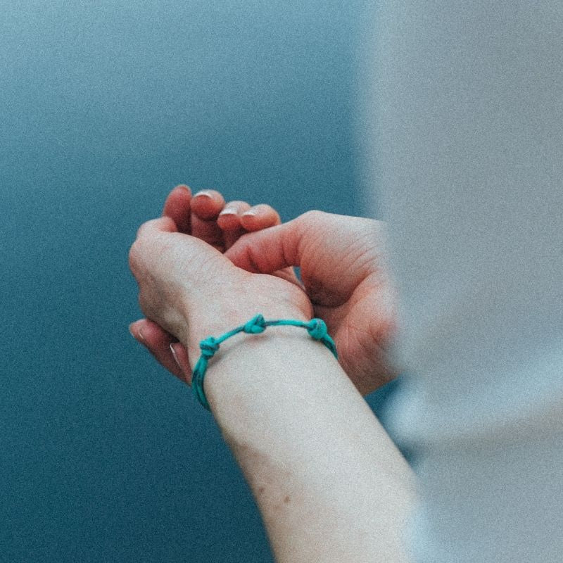 Armband Tasman Sea – Größenverstellbar Arm