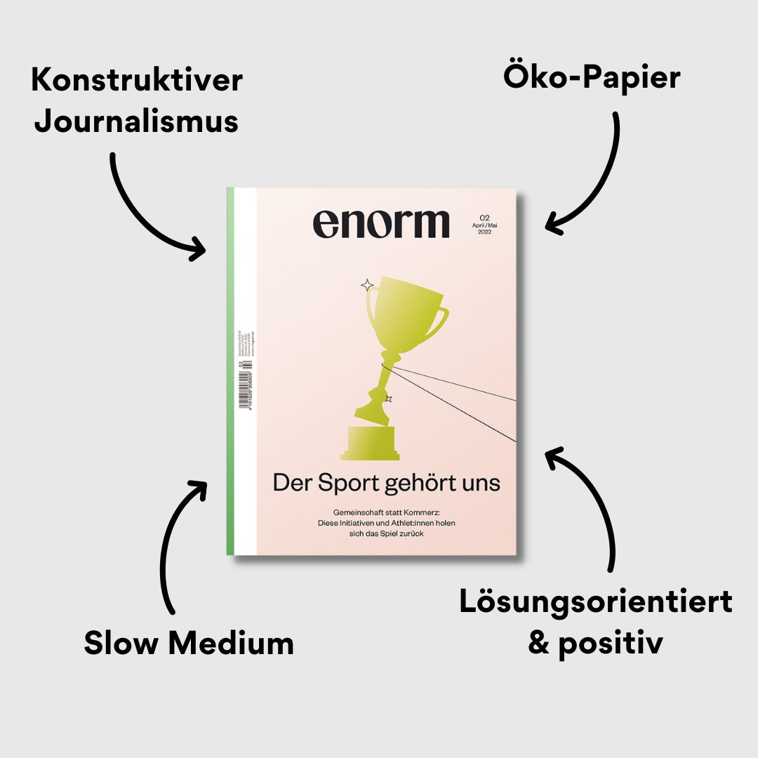 enorm 02/22 – Der Sport gehört uns mit Impact