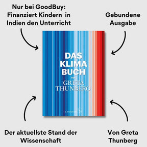 Das Klimabuch von Greta Thunberg Cover mit Impact