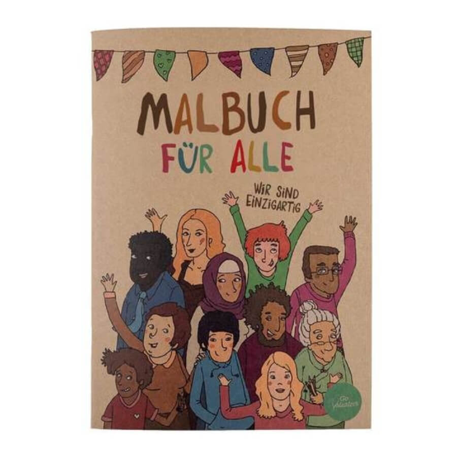 Umschlag Malbuch für alle