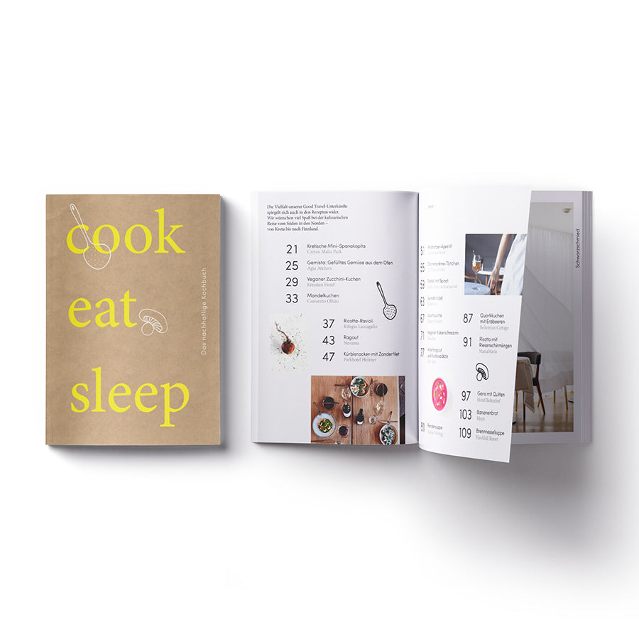 cook, eat, sleep – Nachhaltiges Kochbuch