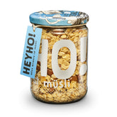Heyho Saltcity Müsli in 310g Glasverpackung von vorne