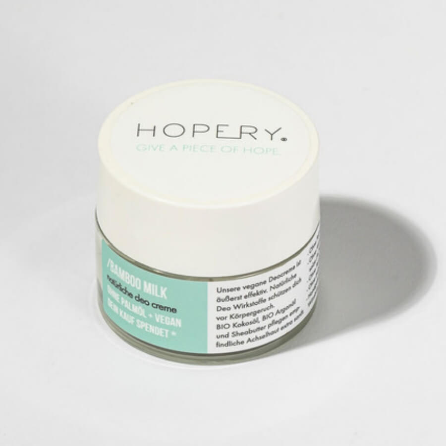 Hopery Deocreme Töpfchen Bamboo Milk