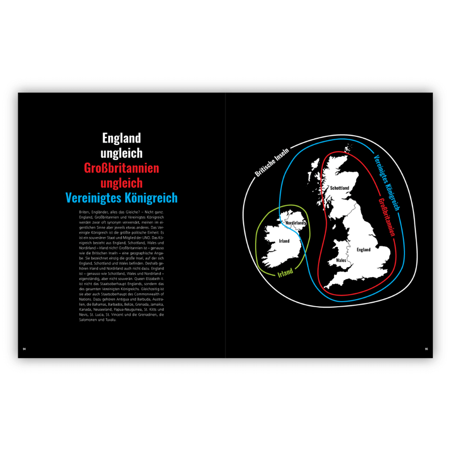 Katapult Magazin 100 Karten - Grossbritannien