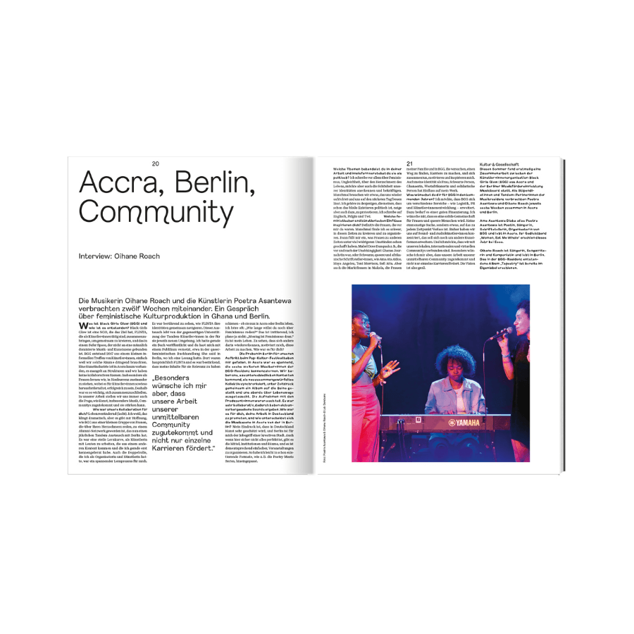 Missy Magazin 06|22 Accra, Berlin, Community