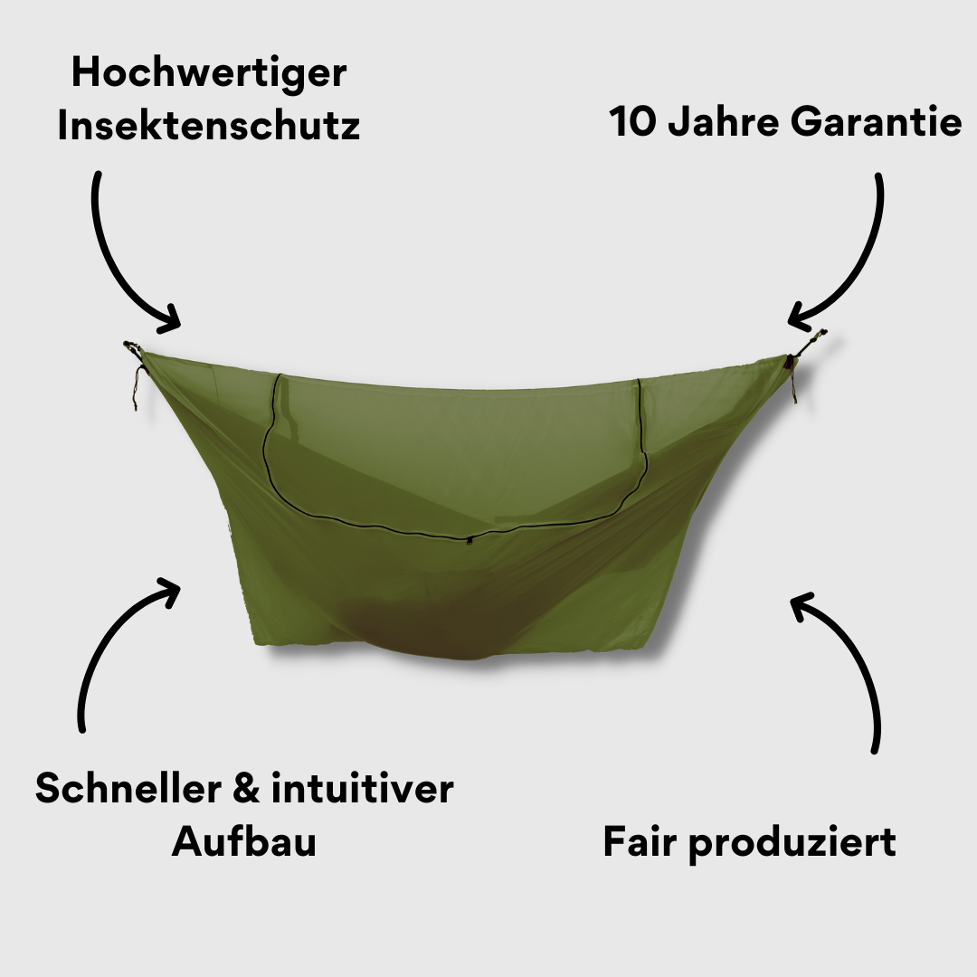 Moskitonetz Green mit Impact