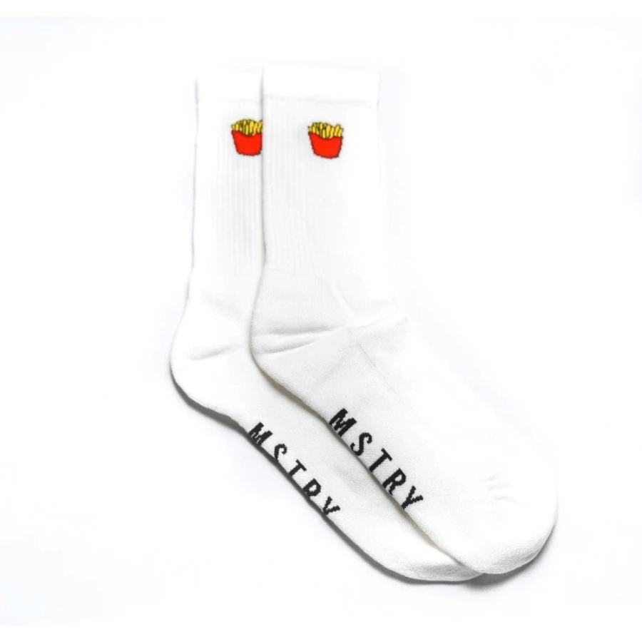 Mstry Socken Pommes einzeln, nebeneinander