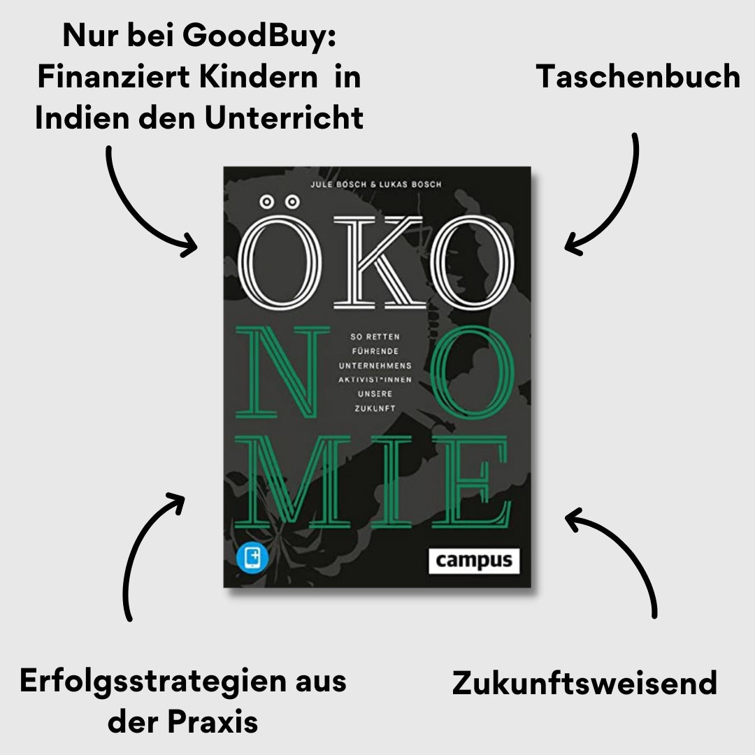 ÖKOnomie Buchcover mit Impact