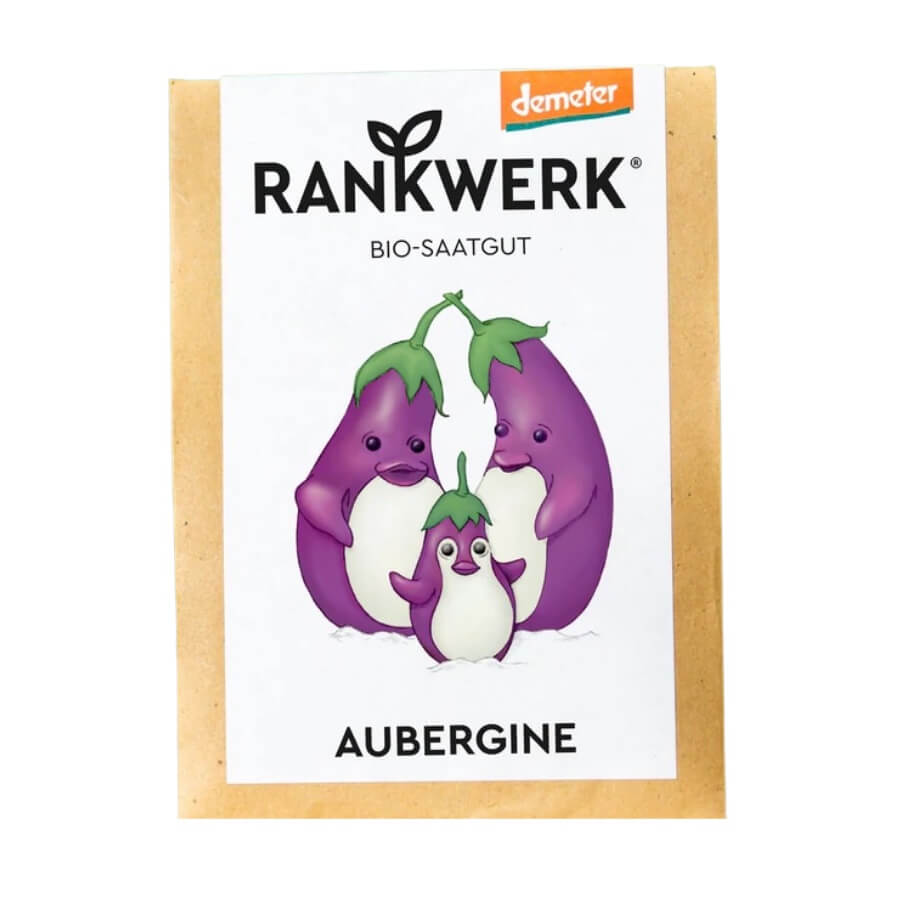 Rankwerk Saatgut Aubergine Verpackung
