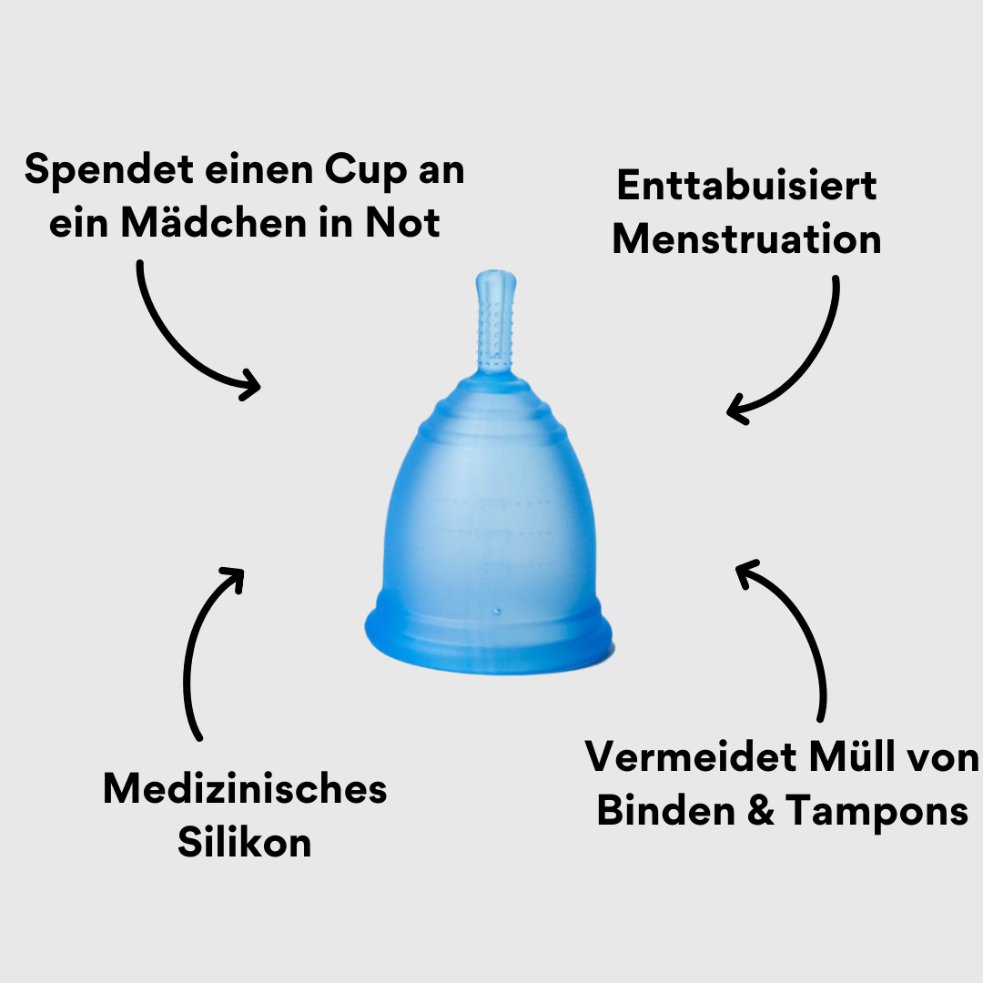 Rubycup Menstruationstasse mit impact