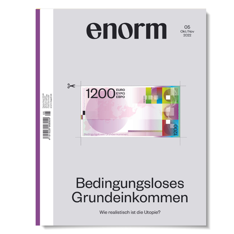 enorm Magazin Bedingungsloses Grundeinkommen