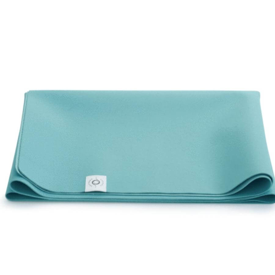 Southern Shores Travel Mat in der Farbe Ocean - quadratisch zusammengefaltet