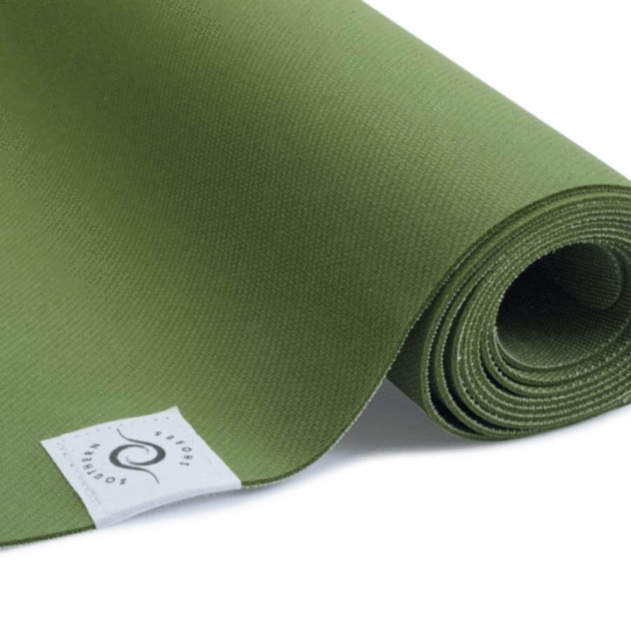 Southern Shores Travel Mat in der Farbe Wald - leicht ausgerollt