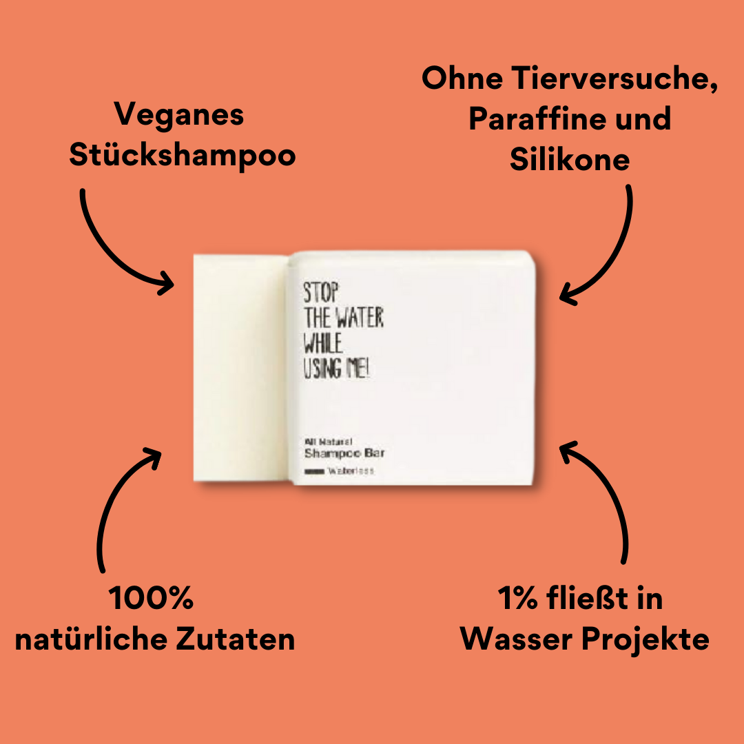 Shampoo Bar von vorne mit Impact