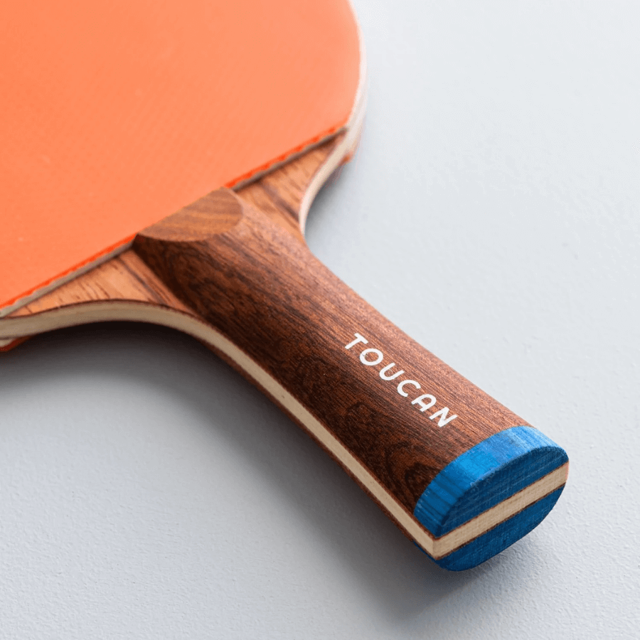 Toucan Tischtennisschläger in Orange