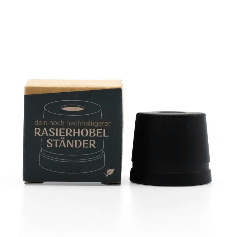 Truemorrow Rasierhobel Ständer Anthrazit mit Verpackung