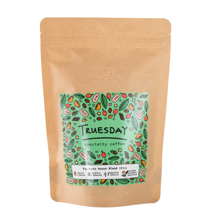 Truesday Espresso House Blend Verpackung