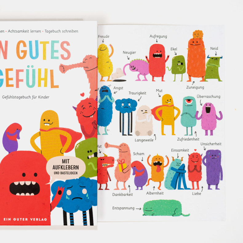 Ein gutes Gefühl – Tagebuch für Kinder Cover Poster