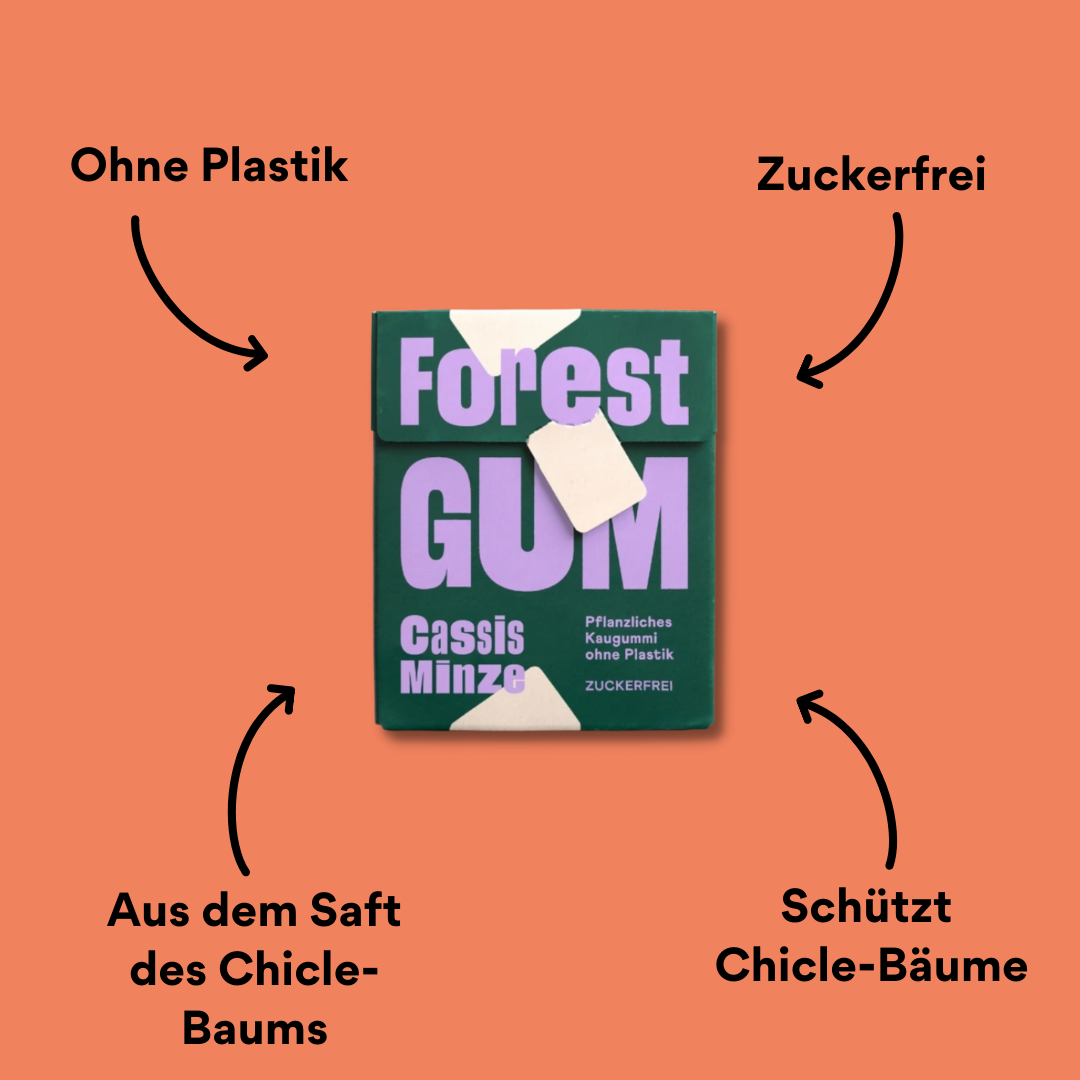 Forest Gum Cassis mit Impact