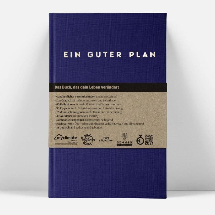 Achtsamkeitsplaner – Ein guter Plan Zeitlos (undatiert)