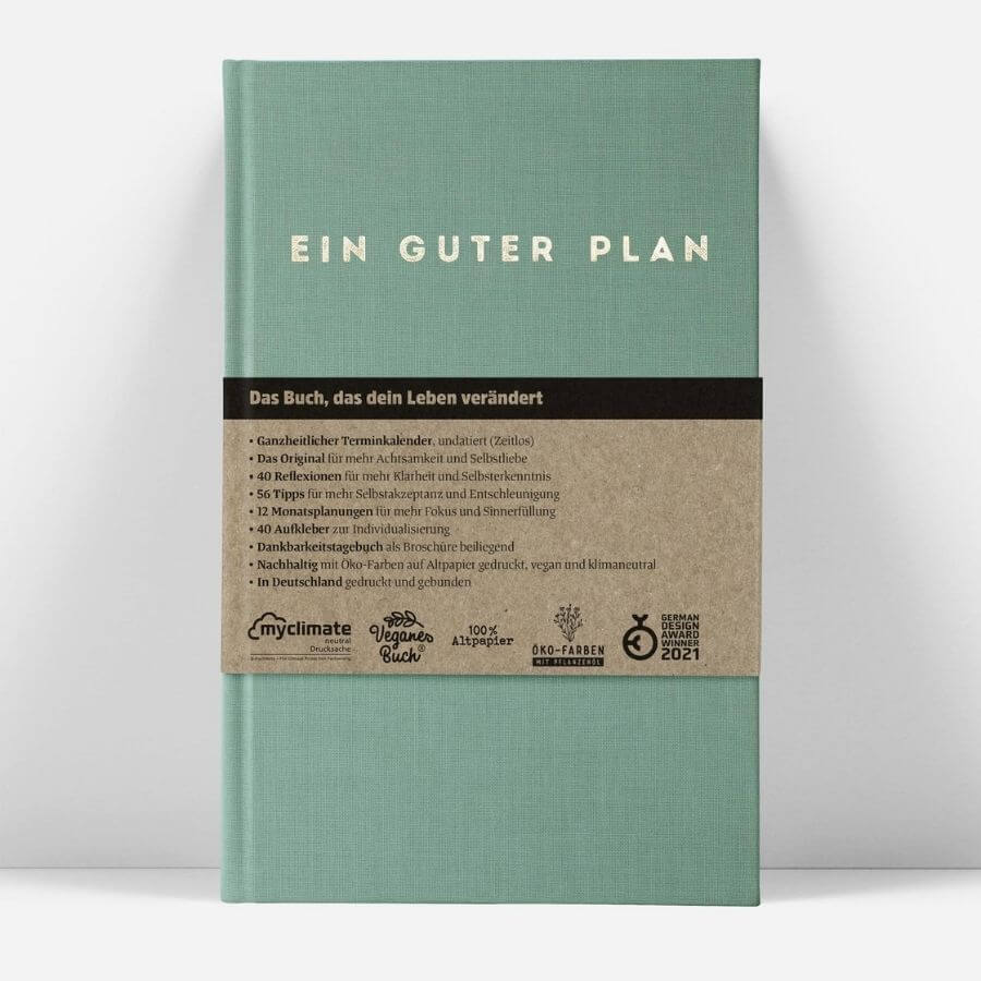 Achtsamkeitsplaner – Ein guter Plan Zeitlos (undatiert)