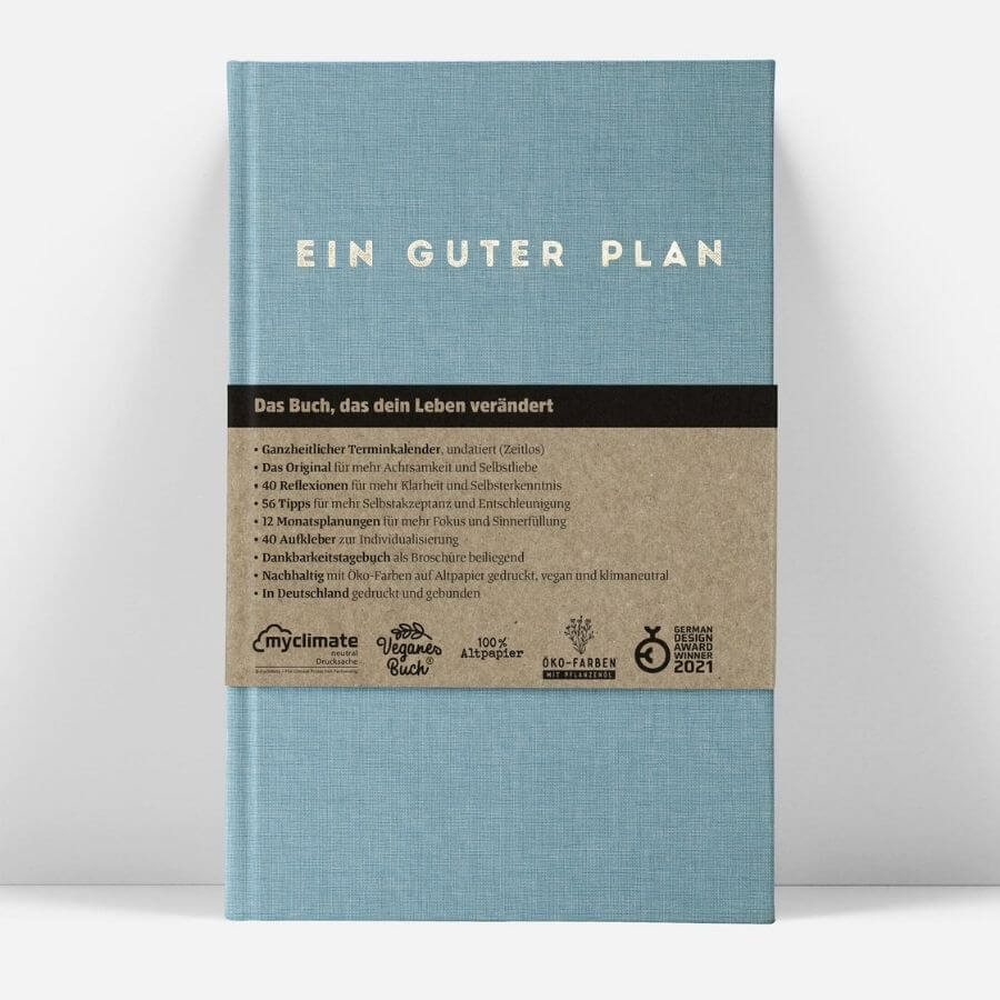 Achtsamkeitsplaner – Ein guter Plan Zeitlos (undatiert)