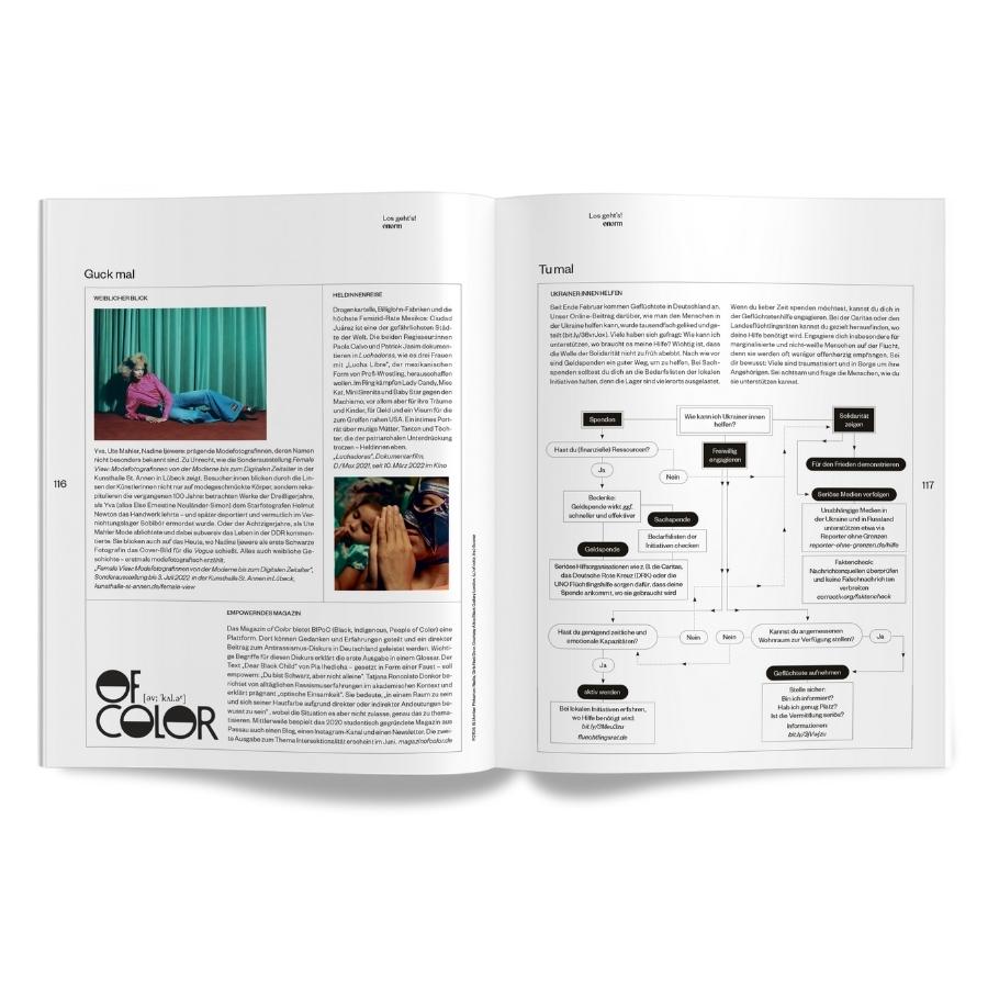 enorm Magazin der Sport gehört uns - Innenansicht