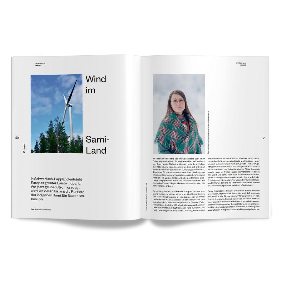 enorm Magazin der Sport gehört uns - Innenansicht