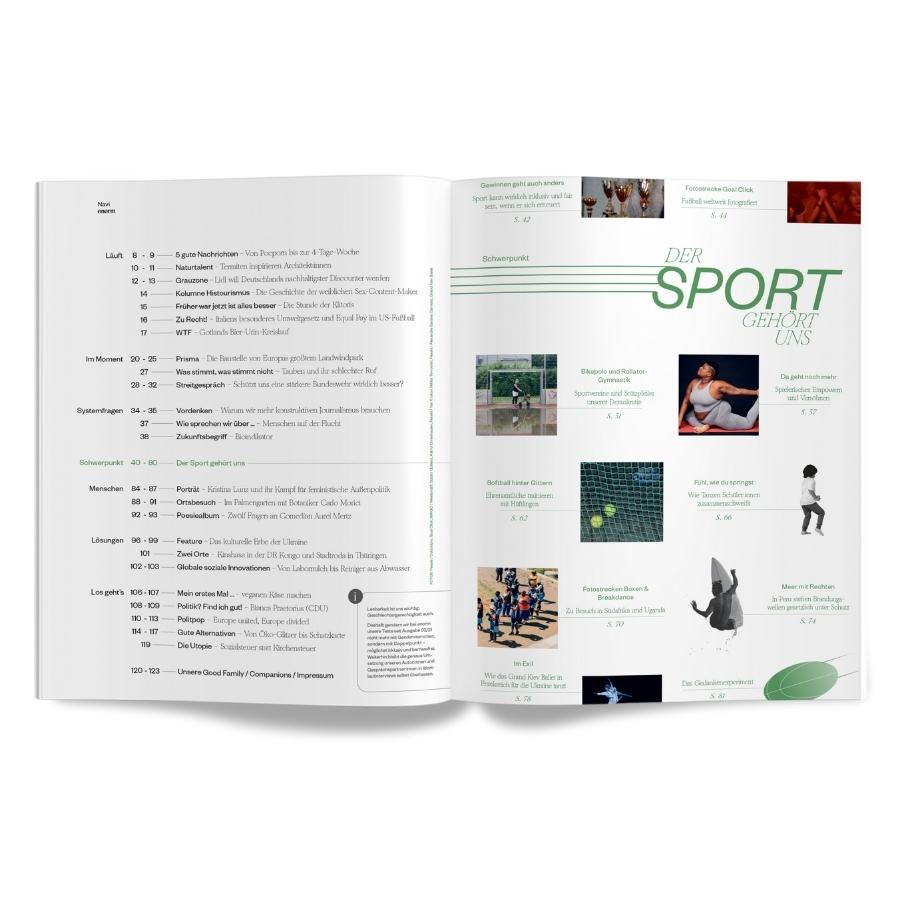 enorm 02/22 – Der Sport gehört uns