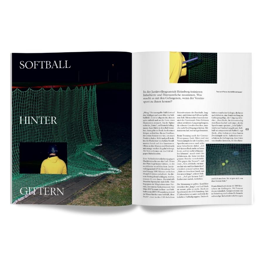 enorm Magazin der Sport gehört uns - Innenansicht