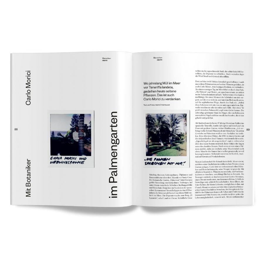 enorm Magazin der Sport gehört uns - Innenansicht