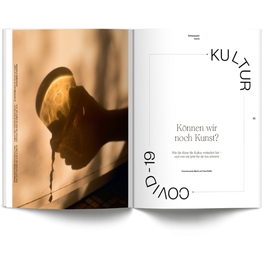 enorm 03/21 – Können wir noch Kunst? Seite 40