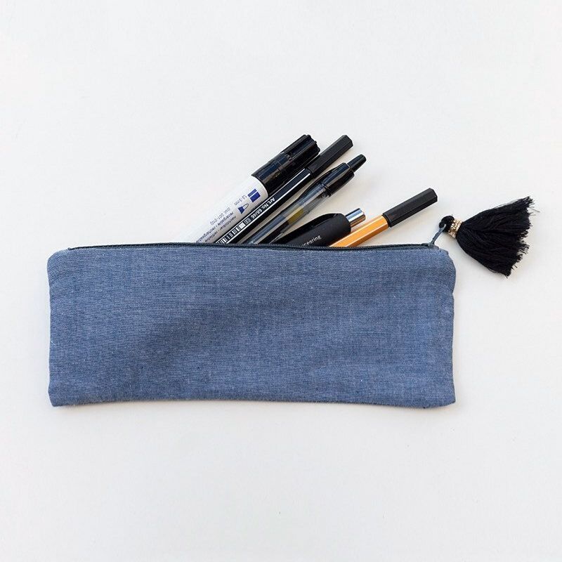 eyd Mäppchen in denim blau