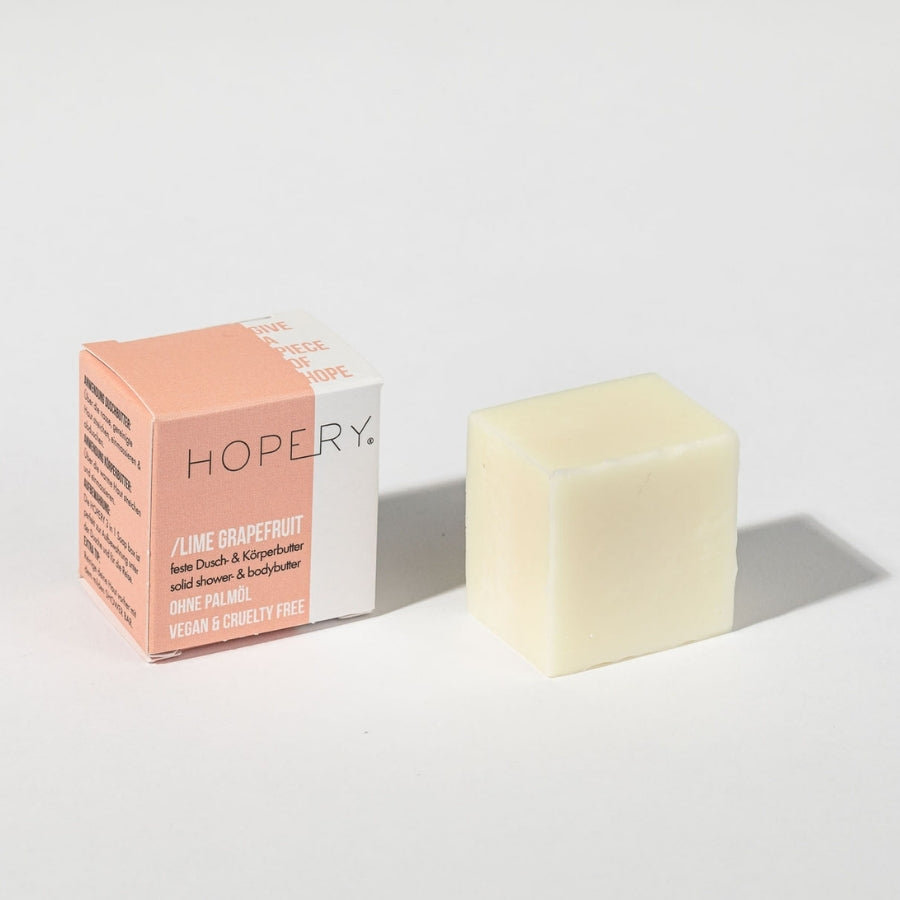 Dusch- & Körperbutter Lime Grapefruit von Hopery